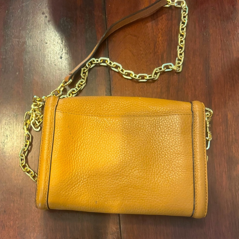 Tory Burch wallet on a chain